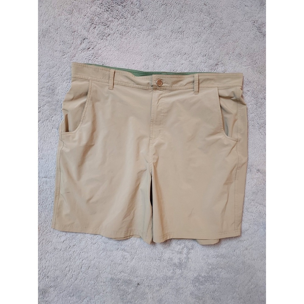 Free Fly Shorts Mens 38 Chino Casual Preppy Performance Stretch Fishing Casual - Picture 2 of 10